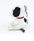 スヌーピー 『A』 座り イニシャルマスコット ぬいぐるみ SNOOPY