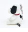 スヌーピー 『N』 座り イニシャルマスコット ぬいぐるみ SNOOPY