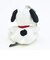 スヌーピー 『N』 座り イニシャルマスコット ぬいぐるみ SNOOPY