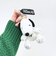 スヌーピー 『N』 座り イニシャルマスコット ぬいぐるみ SNOOPY