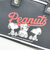 スヌーピー レトロバッグポーチ ブラック SNOOPY