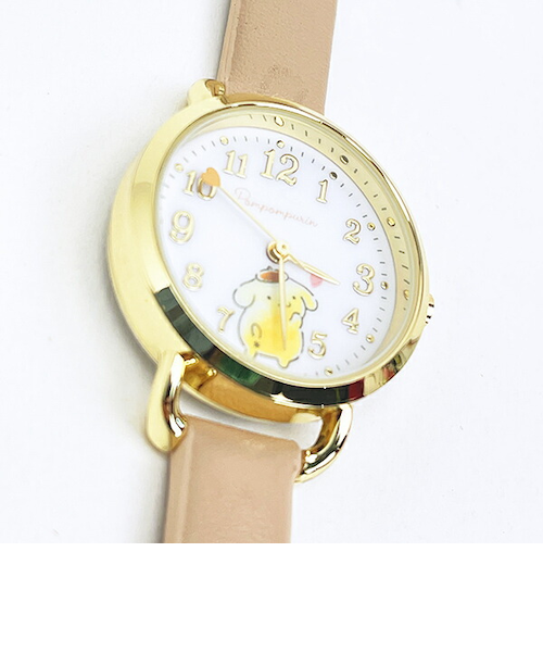 サンリオ ポムポムプリン ハート針ウォッチ 腕時計 Sanrio