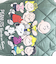 スヌーピー キャラ集合 中綿ミニトートバッグ  SNOOPY