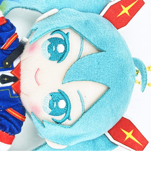 初音ミク ×機動戦士ガンダム Chibiぬいおすわりマスコット ぬいぐるみ