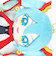 初音ミク ×機動武闘伝Gガンダム Chibiぬいおすわりマスコット ぬいぐるみ