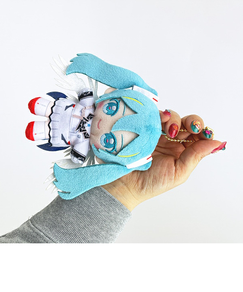 初音ミク ×ウイングガンダムゼロEW Chibiぬいおすわりマスコット
