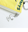 スヌーピー ALL刺繍パスポーチ イエロー 定期入れ SNOOPY