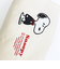 スヌーピー コスメポーチ アップリケ SNOOPY