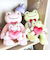 かえるのピクルス スマイルハート マスコット ぬいぐるみ グリーン
