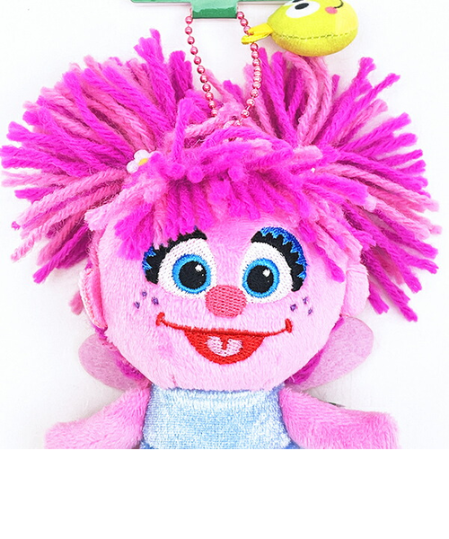 セサミストリート アビー ボールチェーンマスコット ぬいぐるみ(S