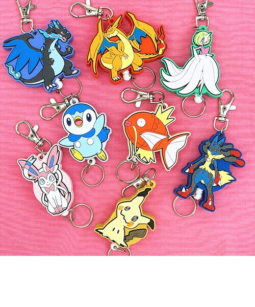 ポケットモンスター ミミッキュ ラバーリールキーホルダー ポケモン