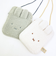 ミッフィー miffy どっとポーチ ショルダーショート ボア アイボリー