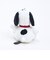 スヌーピー 『R』 座り イニシャルマスコット ぬいぐるみ SNOOPY