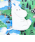 ムーミン ボアボディ巾着 MOOMIN