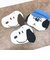 スヌーピー ダイカットフェイスポーチ モカ SNOOPY