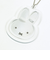 ミッフィー miffy リフレクターラバーキーホルダー フェイス クリア