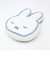 ミッフィー miffy パイピングクッション すやすや アイスグレー