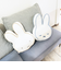ミッフィー miffy パイピングクッション すやすや アイスグレー