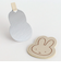 ミッフィー miffy ケース付き薄型ミラー ベージュ