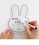 ミッフィー miffy ペン付きマグネットシート ホワイト