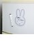ミッフィー miffy ペン付きマグネットシート ホワイト