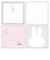ミッフィー miffy メモパッド・スクエア グレー 文具 日本製