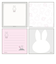 ミッフィー miffy メモパッド・スクエア グレー 文具 日本製