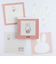 ミッフィー miffy メモパッド・スクエア コーラル 文具 日本製