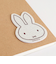 ミッフィー miffy フェルトステッカー ベージュ 文具