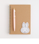 ミッフィー miffy フェルトステッカー ホワイト 文具