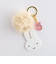 ミッフィー miffy ファー付きアクリルキーホルダー ベージュ