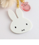ミッフィー miffy ファー付きアクリルキーホルダー ベージュ