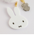 ミッフィー miffy ファー付きアクリルキーホルダー ホワイト