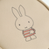 ミッフィー miffy 丸型ポーチ ベージュ