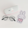 ミッフィー miffy メガネケース＆クロスセット グレー