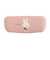 ミッフィー miffy メガネケース＆クロスセット コーラル