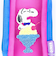 スヌーピー メッシュペンケース パフェ 文具 SNOOPY