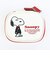 スヌーピー アクセサリーケース アップリケ SNOOPY