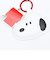 スヌーピー ドッグハウス PUレザーストラップ キーホルダー スマホ SNOOPY