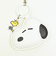 スヌーピー ウッドストック PUレザーストラップ キーホルダー スマホ SNOOPY