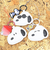 スヌーピー ジョー・クール PUレザーストラップ キーホルダー スマホ SNOOPY