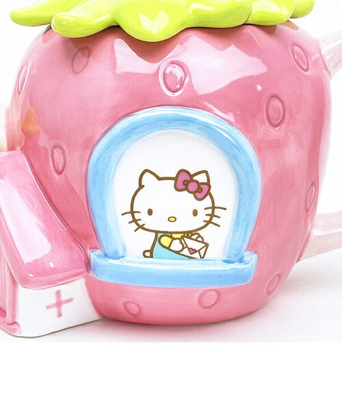 サンリオ ハローキティ ティーポット いちごのおうち Sanrio
