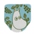 ムーミン トイレタリー2点セット (トイレマット・蓋カバーセット) インザリーフ MOOMIN