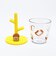 パンどろぼう ミニうがいコップ&スタンド イエロー