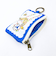 水森亜土 カラビナ付きポーチ ブランコ(ブルー)