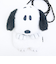 スヌーピー フルボディサコッシュ グレー バッグ SNOOPY