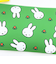 ミッフィー miffy NUU(ヌウ) シリコンポーチ (フラワーグリーン)