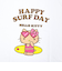 サンリオ 日焼け キティ 半袖Tシャツ(XL) サーフ アパレル Sanrio