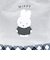 ミッフィー miffy ミニトートバッグ グレー ダイアゴナルチェック ランチ