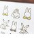 ミッフィー miffy X 鳥獣戯画 額装 (E) アート インテリア 日本製